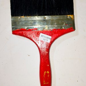 Set de 20 Pinceles con Mango Rojo - imagen 1