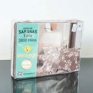 Lote anterior: Juego de Sábanas Twin GOLDSUN 3800 Hilos Nuevo