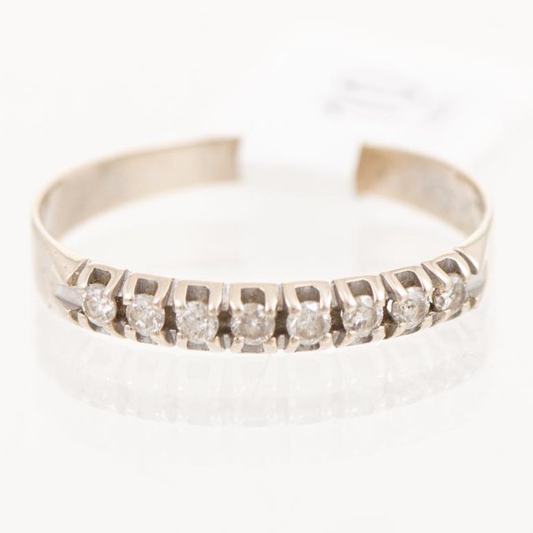 Medio Sin Fin de Oro 18k con Brillantes - imagen 1
