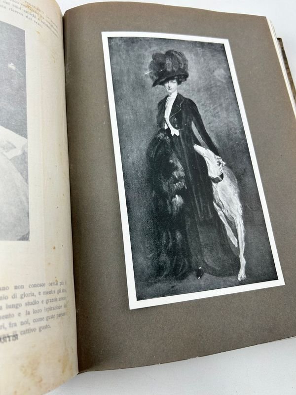 Revista ilustrada italiana de 1910 con artistas contemporáneos - imagen 8