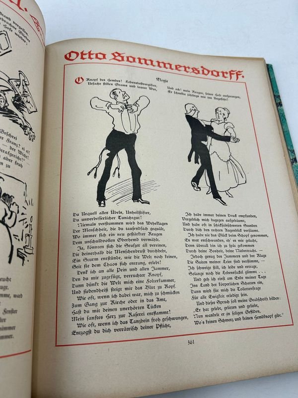 Libro de poesía humorística alemana - imagen 4