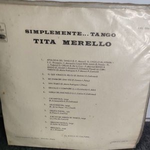 Lote de Tita Merello: Vinilo "Simplemente Tango" y CD "Los Inmortales del Tango" - imagen 2