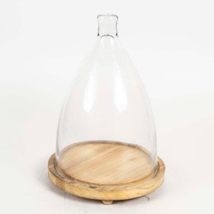 Lote anterior: Quesera de Vidrio con Base de Madera