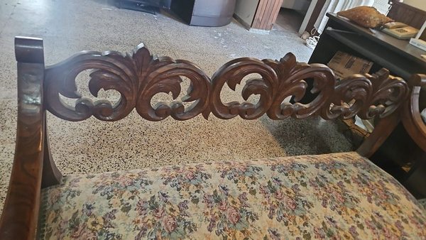 Muy lindo juego en roble antiguo - Muebles antiguos de alta calidad - imagen 5