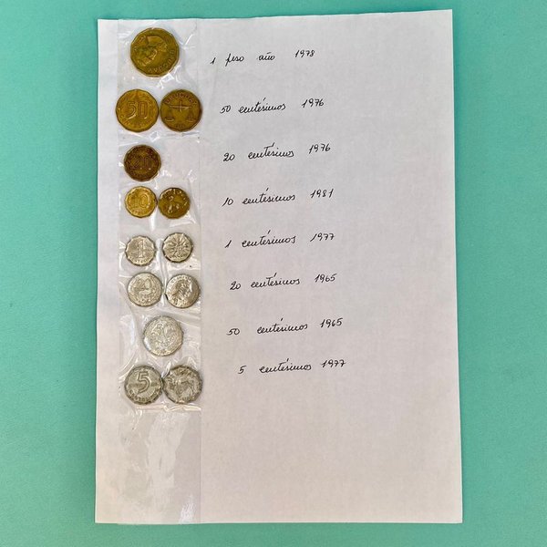 Colección de monedas antiguas de Uruguay - imagen 1