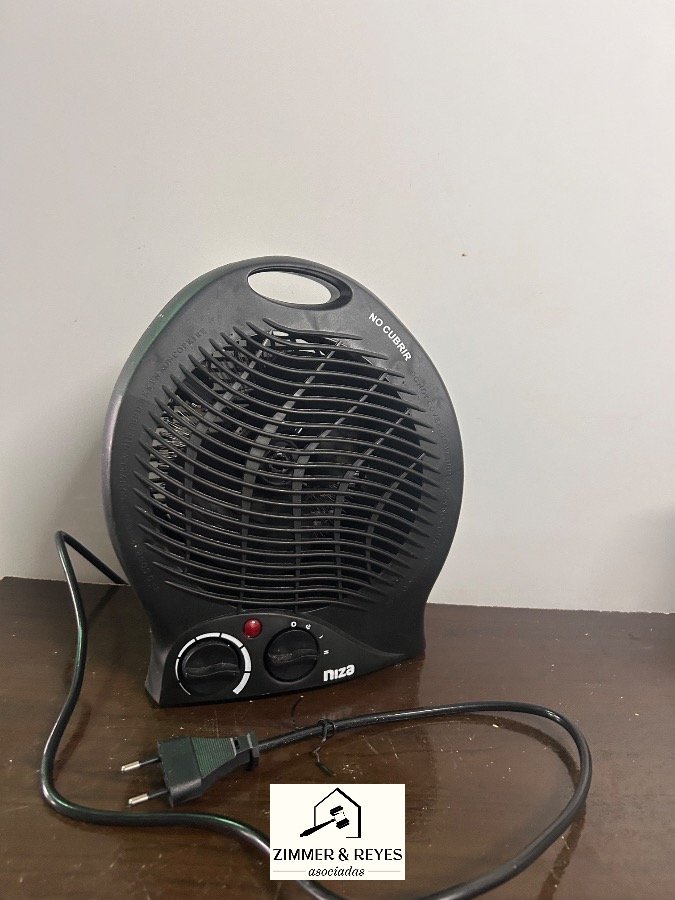Caloventor Eléctrico Niza Negro