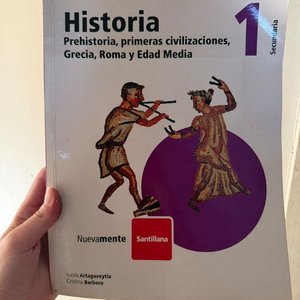 Lote siguiente: Libro de Historia para Secundaria: Prehistoria, Primeras Civilizaciones, Grecia y Roma, Edad Media