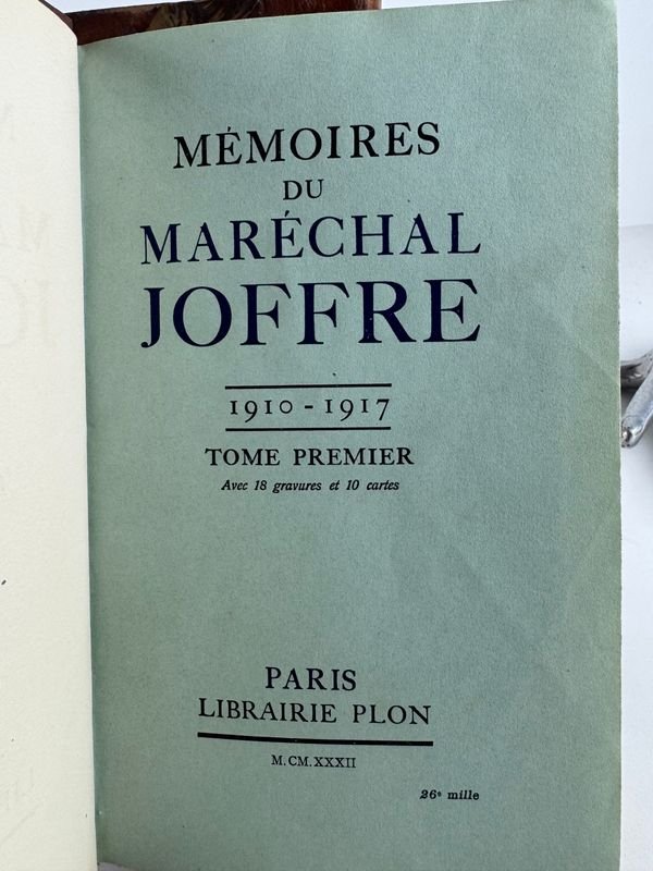 Libros de historia militar - Memorias del mariscal Joffre - imagen 3