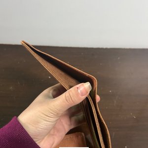Billetera de Cuero Marrón Marca VERSAK para Hombre Nueva - imagen 3