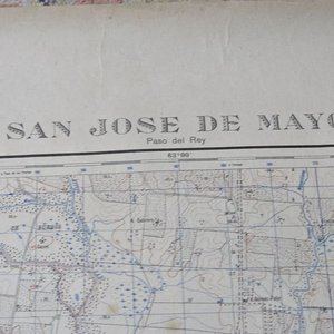 Mapa topográfico San José de Mayo, Instituto Geográfico Militar Uruguay - imagen 2