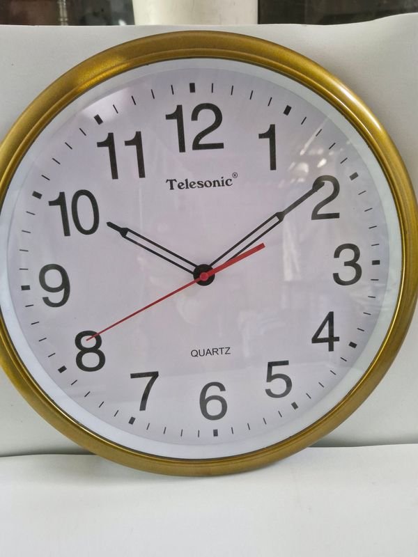 Reloj De Pared Telesonic - Analógico con Mecanismo Visible - imagen 2