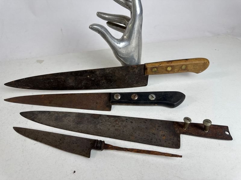 Cuchillas de Acero Carbono y Cuchillo de Campo - imagen 2