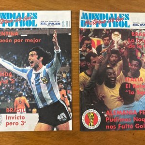 Revistas "Historia de los Mundiales de Fútbol" - Colección Especial El Gráfico - imagen 2