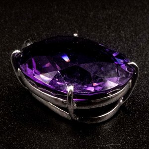 Colgante Plata 925 con Amatista Grande - imagen 2