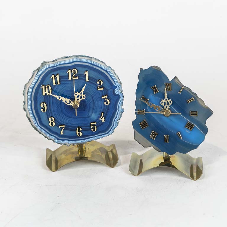 Lote anterior: 2 Relojes de piedra con base de bronce (no se probó se vende a la vista) - Medidas: 16 y 14cm 