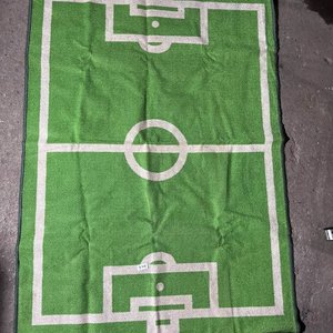 Alfombra Temática Cancha de Fútbol Infantil - imagen 1