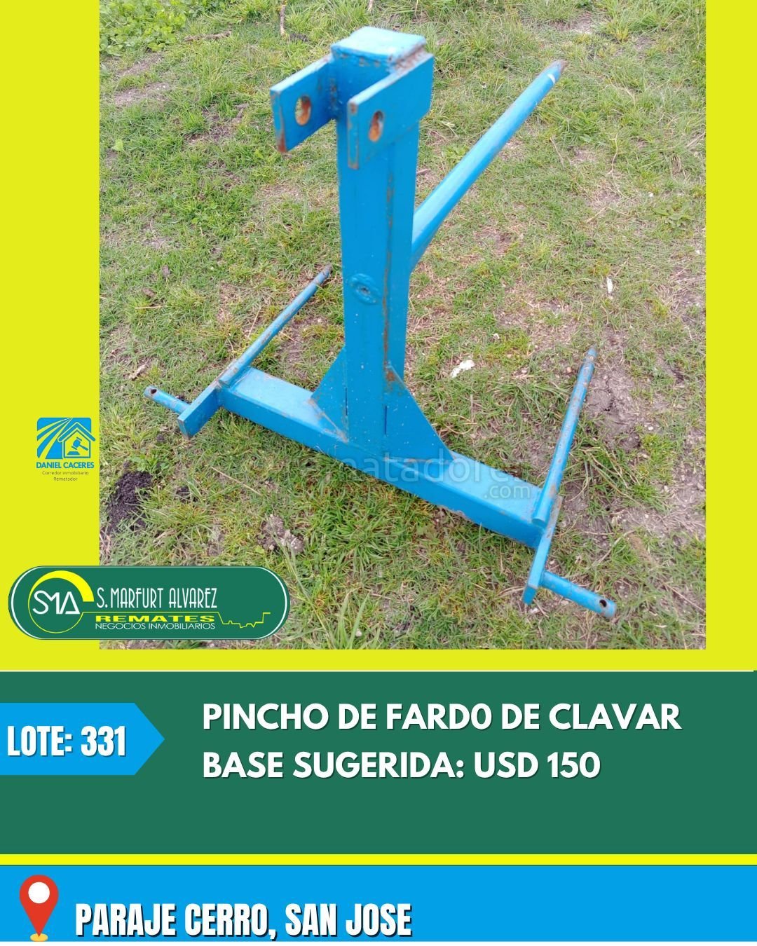 Pincho de Fardo de Clavar para Tractor