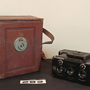 Cámara Estereoscópica Contessa-Nettel Citoskop TLR, Stuttgart 1924, con Estuche - imagen 2