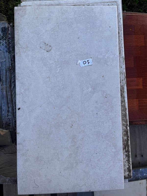 Cerámica Beige Tipo Piedra 57x32 cm - Lote de 26 unidades