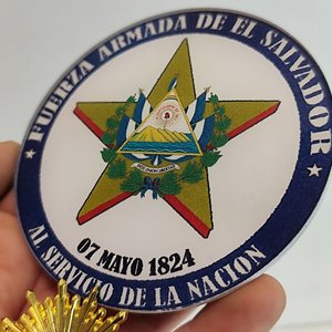 Escudo Ejército Australiano y Posavasos El Salvador - imagen 3