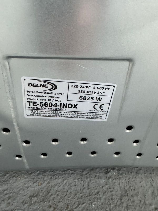 Cocina Eléctrica DELNE, Toda Eléctrica, Excepcional Estado - imagen 5