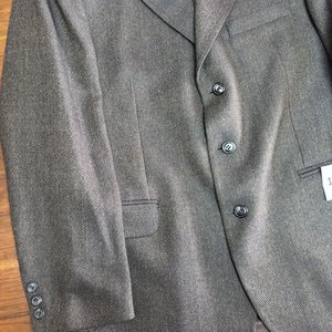 Saco de Vestir Talle 52 Marrón Tweed - imagen 2