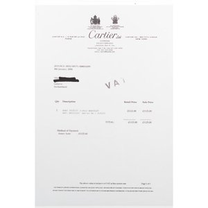 Collar Cartier Trinity Oro 18k Baby B7010800 con Documentación - imagen 3