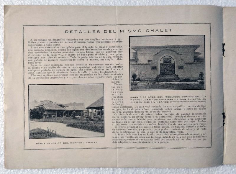 Panfleto de Remate de Chalets en Punta del Este, Uruguay, 1934 - imagen 10