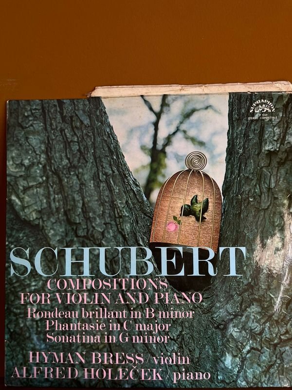 Vinilo de Schubert - Composiciones para Violín y Piano