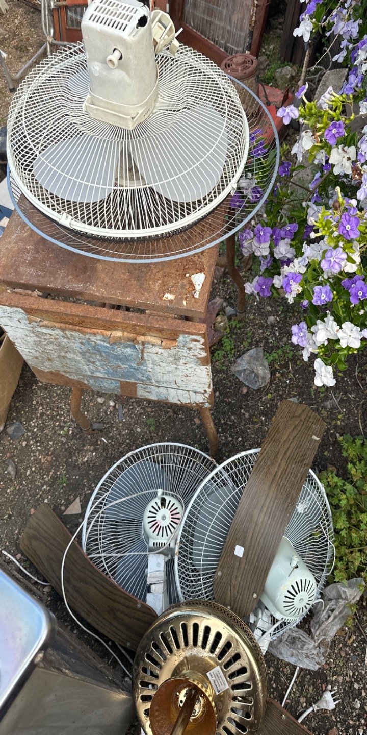Lote de Ventiladores Eléctricos Variados