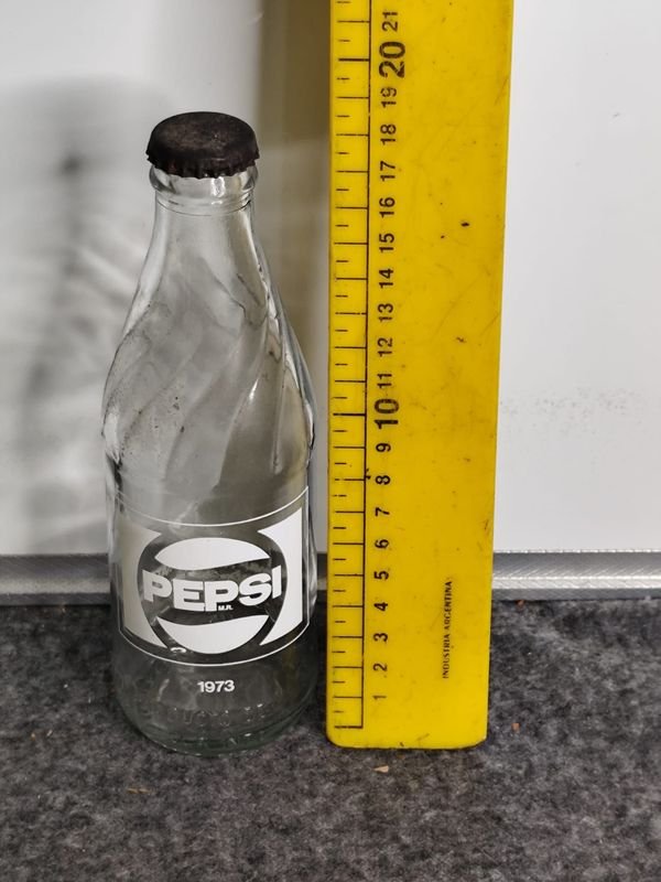 Botella Antigua Pepsi Cola 1973 Uruguay
