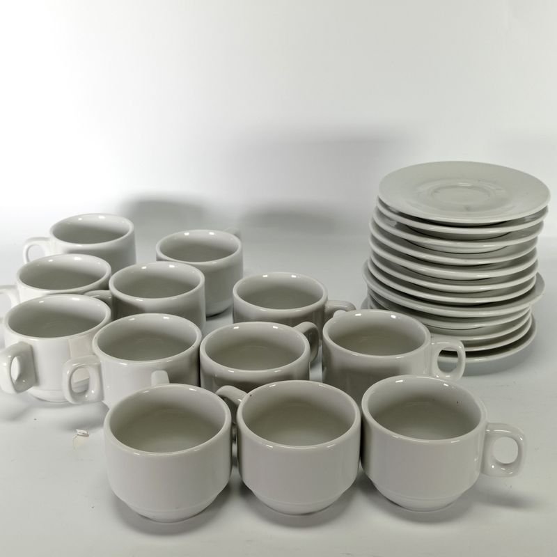 Conjunto de loza para té blanco - imagen 4