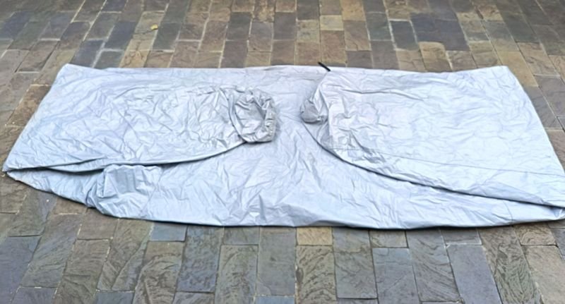 Toldo Protector para Automóvil Gris