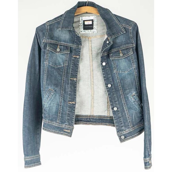 Campera de Jean Azul Marca Lemon Talle No Especificado - imagen 1