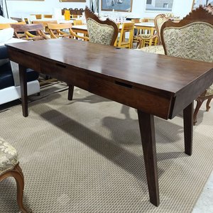 Escritorio Mid Century de Madera con Tres Cajones - imagen 5