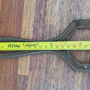 Llave de Tuerca Octogonal Antigua de Hierro Fundido - imagen 2