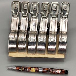 Lote de 6 Pinzas de Chapa Metálicas de 5 Pulgadas - imagen 2