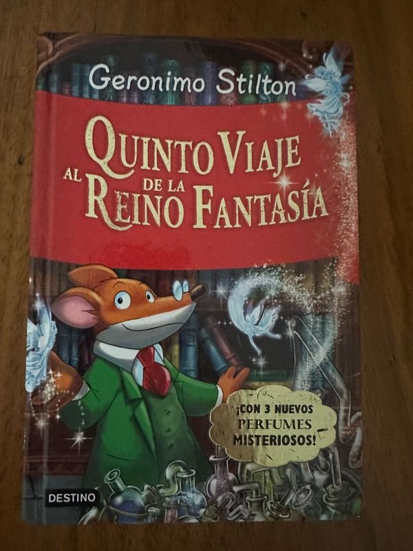 Libro "Quinto Viaje al Reino de la Fantasía" de Geronimo Stilton