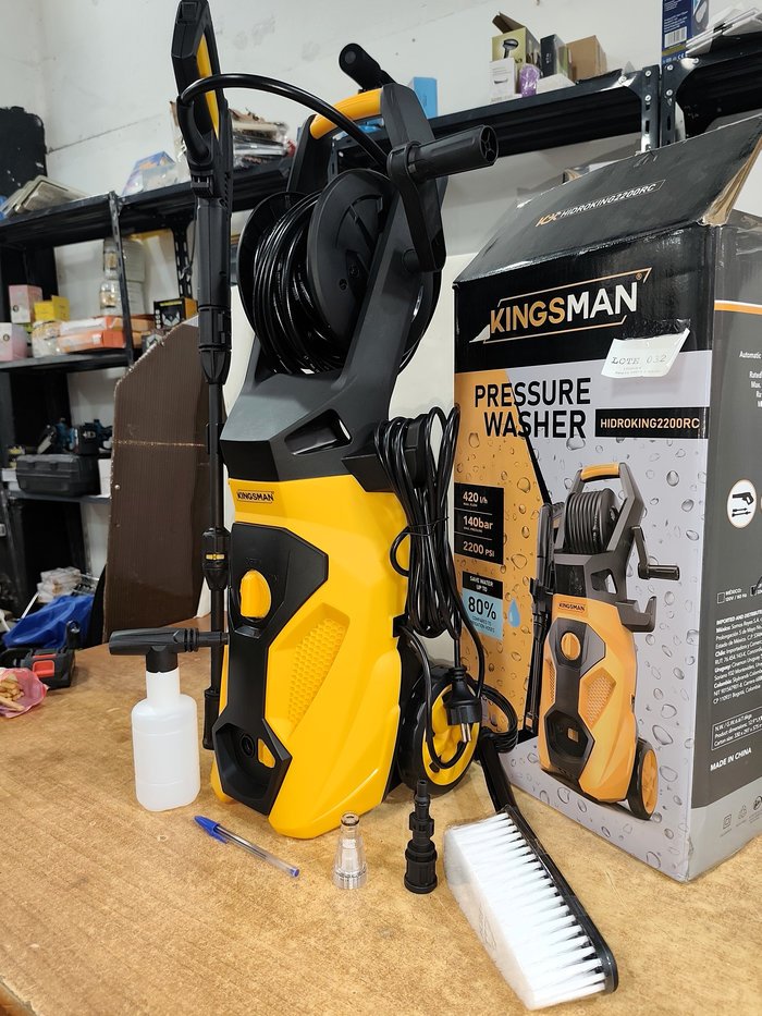 Lavadora de alta presión Kingsman 140BAR, 420L/H - imagen 4
