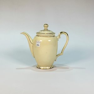 Lote anterior: Tetera de Losa Inglesa Beige con Detalles Dorados y Tapa