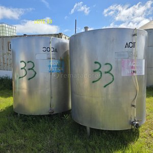 Lote anterior: Dos Tanques Industriales de Acero Inoxidable
