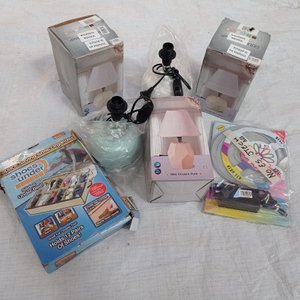 Seis piezas: 4 lamparas portátiles, tira led y zapatera desarmable. - imagen 2