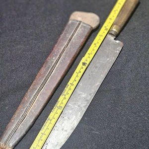 Cuchillo Franz Wenk Solingen Hoja 28.5 cm con Vaina Original - imagen 13