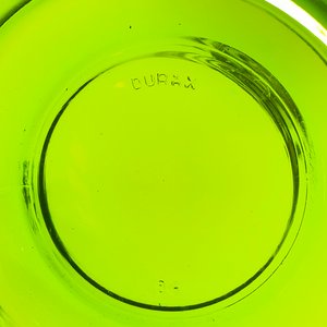 Juego de 6 Tazas y Platillos Durax de Vidrio Verde - imagen 4