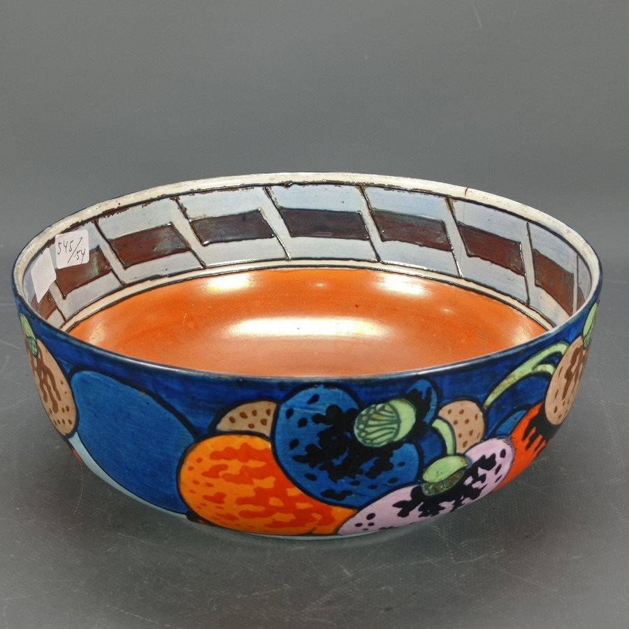 Lote anterior: Centro inglés multicolor pintado a mano en relieve