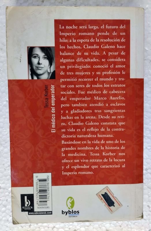 Libro: EL MEDICO DEL EMPERADOR de Tessa Korber - imagen 3