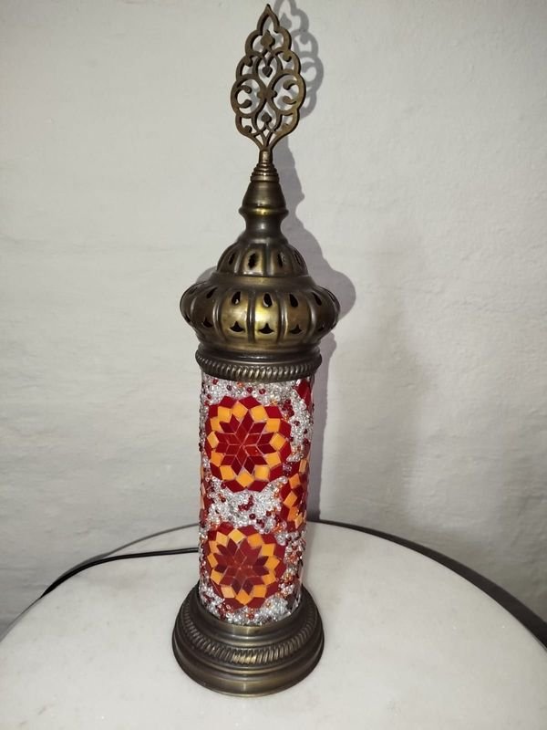 Lote siguiente: Lámpara turca de 43 cm - Excelente condición