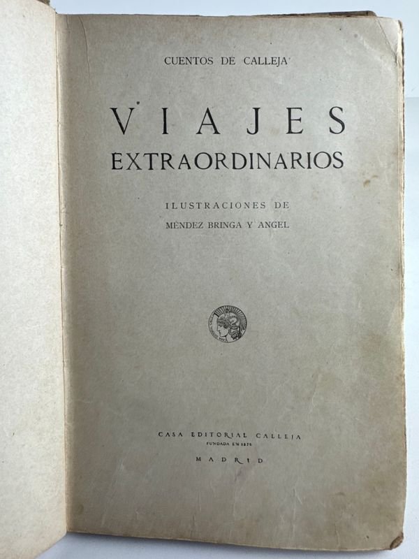 Libro de viajes antiguos con ilustraciones en Madrid - imagen 2