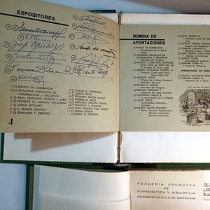 2 Volúmenes Academia Uruguaya de Numismática y Bibliofilia: Banco de Cobranzas 1964 y Homenaje a Asociación Numismática Argentina 1964 - imagen 10