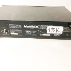Reproductor de CD TEAC CDP-P1250 (110V, no enciende) - imagen 6